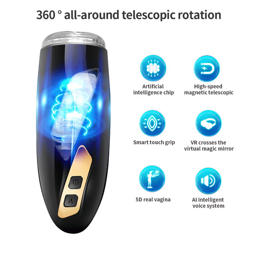 Sex Toys for Men Pocket Pussy Real Vagina Male Automatic Sucking Masturbator 5D Artificial Vagina Fake Anal Erotic Adult Toy