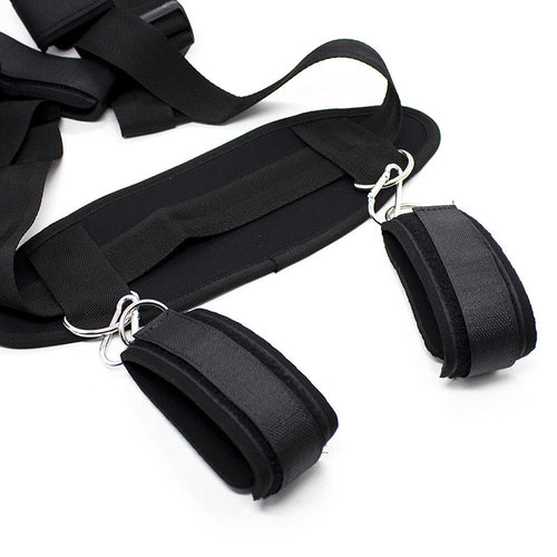 Sexy Lingerie BDSM Sex Bondage Set Hand Cuffs Restraints Neck Handcuffs Ankle Erotic Accessories Sex Toys For Couples Products