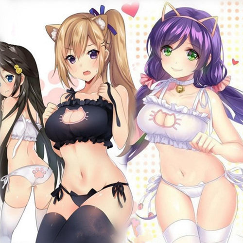 Sexy Lingerie Erotic Temptation Cute Loli Style Cat Rabbit Cosplay Female Sense Suit Maid Suit SM Play Erotic Lingerie