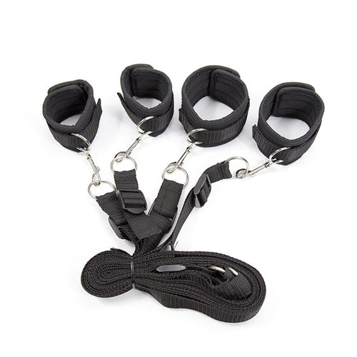 Sexy Lingerie PU Leather Bdsm Bondage Ankle Cuff Restraints Slave Handcuffs Fetish Sex Toys For Woman Couple Erotic Accessories