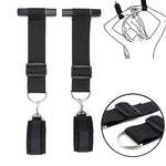 Shackles On The Door Chastity Lock Sex Handcuffs For Sex Fetish Bdsm Bondage Restraints Toys For Adults Woman Exotic Accessories