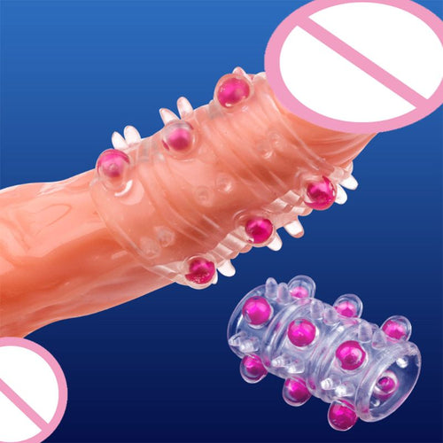Silicone Penis Ring for Male Longer Stronger Erection Enlarger Adult Sex Toy