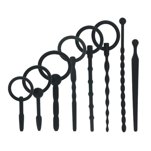 Silicone Urethra Catheter Male Penis Plug Sounding Tube Urethral Stretcher Urethral Sound Dilator Adult Sex Toy For Men Erotic