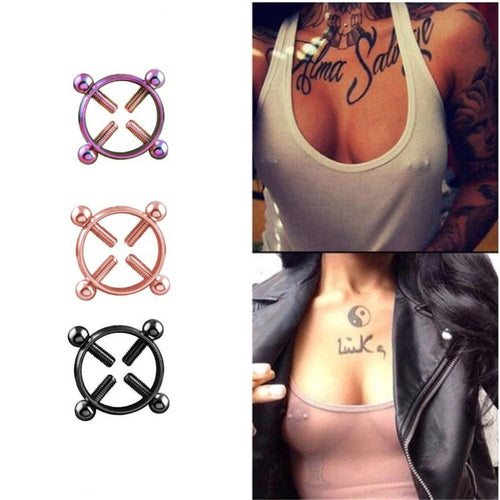 shield body piercing jewelry nipple clamps adult set for women
