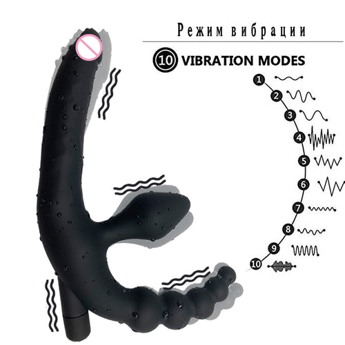 Strapon Dildo Butt Plug Vibrator Sex Toys for Couple Double Penetration Realistic Penis Anal Dildos For Women Lesbian Sextoyse