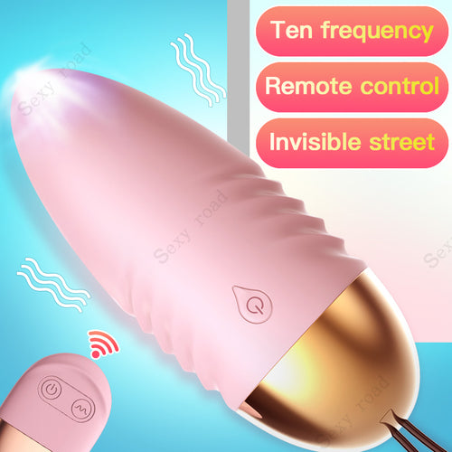 Télécommande sans fil 10 vitesses vibrant oeuf Clitoris stimulateur boule de Massage vaginale g-spot vibrateurs Sex Toy pour les femmes