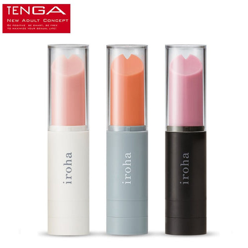 Tenga iroha Mini Electric Vibrating Lipstick Balls Erotic Sex Toys for Women Clitoral Lipstick Vibe Discreet