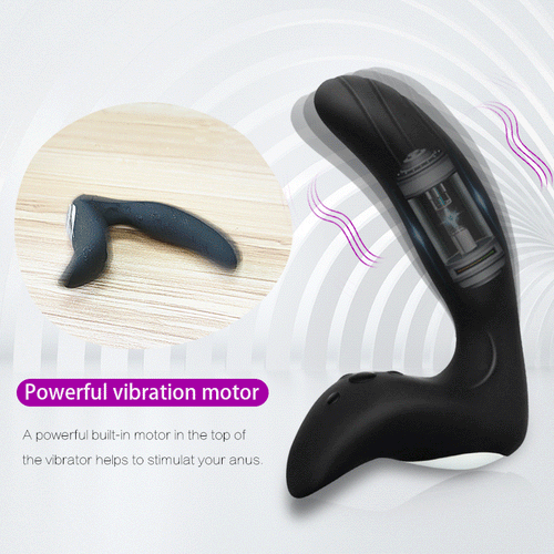 USB Male Prostate Massage Adult Vibrator Sex Toys Masturbator for Men, Silicone Anal Plug Butt Plug Gay Sex Products for Adult