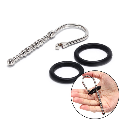 Urethral Dilators Catheters Sounds Penis Plug Sex Toys for Men Gay Stainless Steel Adjustable Penis Stimulator Irritation