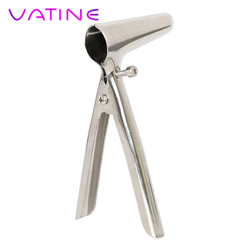 VATINE Anal Expansion Expander Fetish Butt Plug Anus Speculum Stainless Steel Sex Toys for Women Men Anal Vaginal Dilator