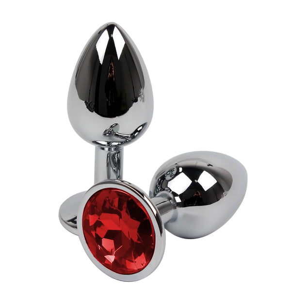 VATINE Diamond Sex Toys for Women Men Gay Stainless Steel Metal Butt Plug Anal Plug Bead IKOKY Adult Product