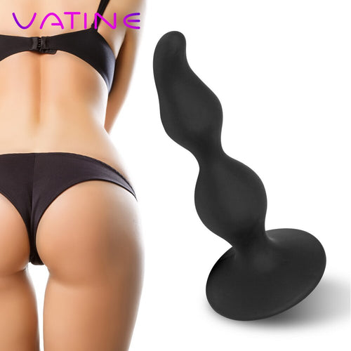 VATINE Prostate Massager Anal Plugs Adult Products Suction Cups Butt Plugs Anal Stimulation Sex Toy For Women Men Dildo