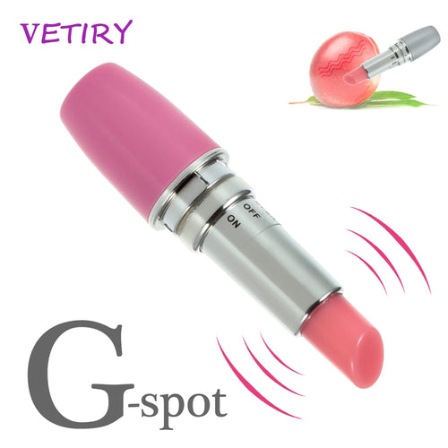 Lipsticks Vibrator Mini Bullet Vibrator G-spot Massager Clitoris Stimulator Magic Wand Sex Toys for Woman Masturbation