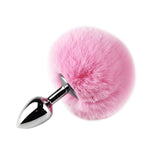 9CM Rabbit Tail Metal Anal Plug Erotic Toys Butt Plug Bunny Tail Anal Sex Toys for Women Couples Adult Products Sexy Shop