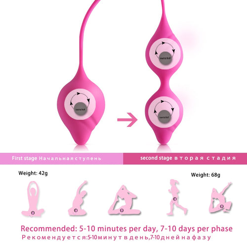 Vagina Tighten Kegel Ball Silicone Ben Wa Ball Female Exercises Smart Vaginal Balls Massage Geisha Ball Adult Sex Toys for Women