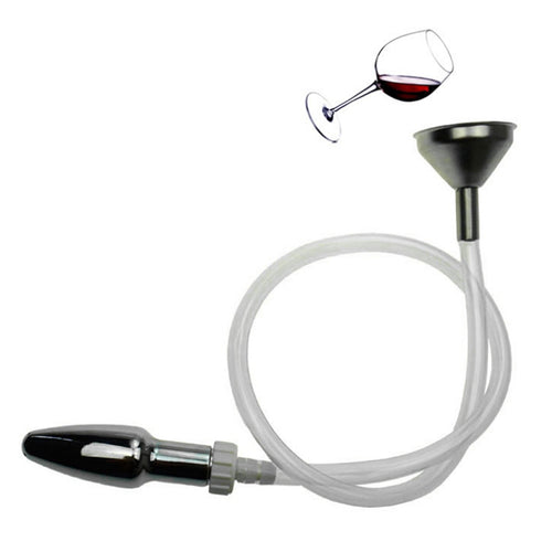 Vaginal Anal Plug Butt Plug Shower Head Products Metal Funnel Enema Anal Cleaning Kit SM Sex Toys For Men Woman Gay