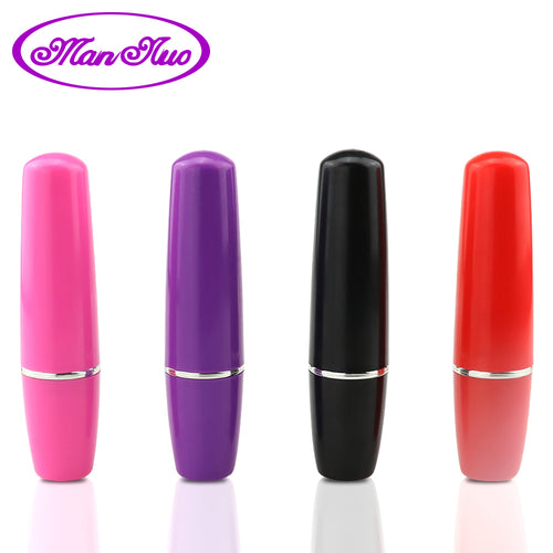 Vibrating Pocket Size Lipstick Mini Bullet Vibrator Sex Toy for Woman Powerful Clitoris Stimulator Privacy Female Masturbation