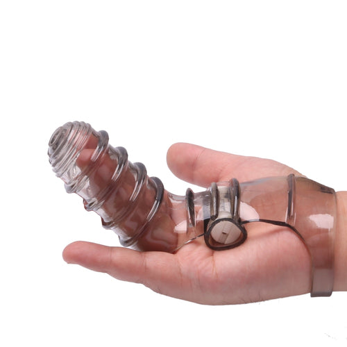 Vibrator Finger Sleeve Brush Vibrating G-spot Massage Clitoris Vagina Stimulator Sex Toys for Women Couple Flriting