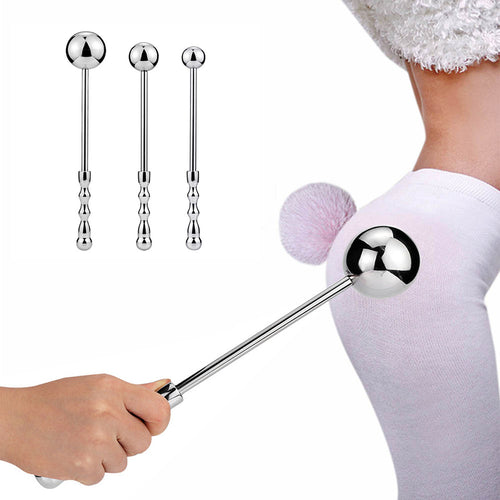 Wand Ball Anal Plug Metal Handle Anus Dilator For Men And Women Prostate Massager Vaginal Anal Beads Butt Plug Erotic Sex Toys