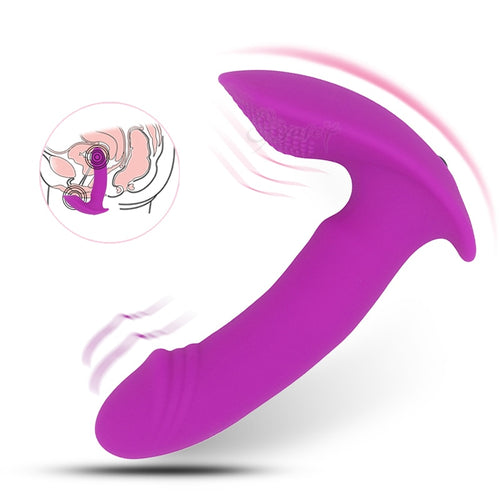 Wearable Vibrator Dildo Vibrating Panties Vaginal Massage G Spot Clitoris Stimulator Female Masturbation Sex Toys for Woman