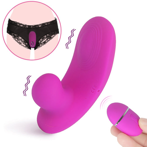 Wireless Remote Panty Vibrator Invisible Weareable Double Motor Eggs Vibrator Waterproof Vibrating Clitoral Stimulator Sex Toys