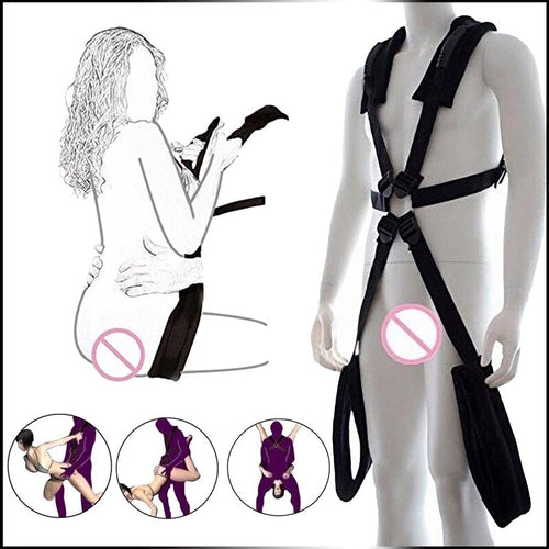 Heavy duty sex swing with 400 lbs weight capacity, durable Oxford fabric