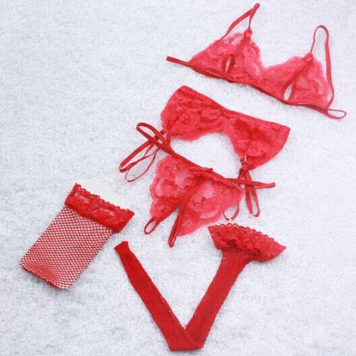 langerie Open Bra Panties Erotic Sexy Lingerie Babydoll Women Sexy Costumes Underwear Sexy Baby Doll Lenceria Sex Clothes